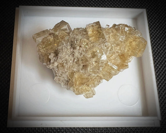 Fluorite From Grasse, Alpes Maritimes, Alpes-Cote D'Azur, France- Collectors Piece, Home Décor  (Box Included)