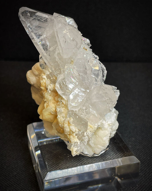 Faden Quartz With Calcite From Pakistan- Collectors Piece- Home Décor