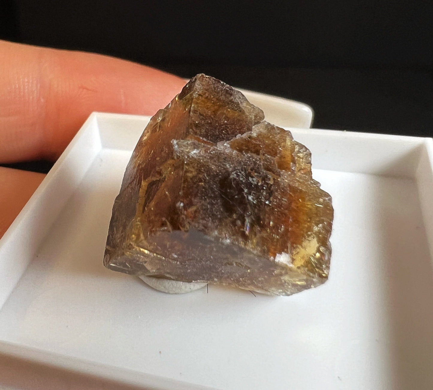 Fluorite Cube From Grasse, Alpes Maritimes, Alpes-Cote D'Azur, France- Collectors Piece, Home Décor (Box Included)