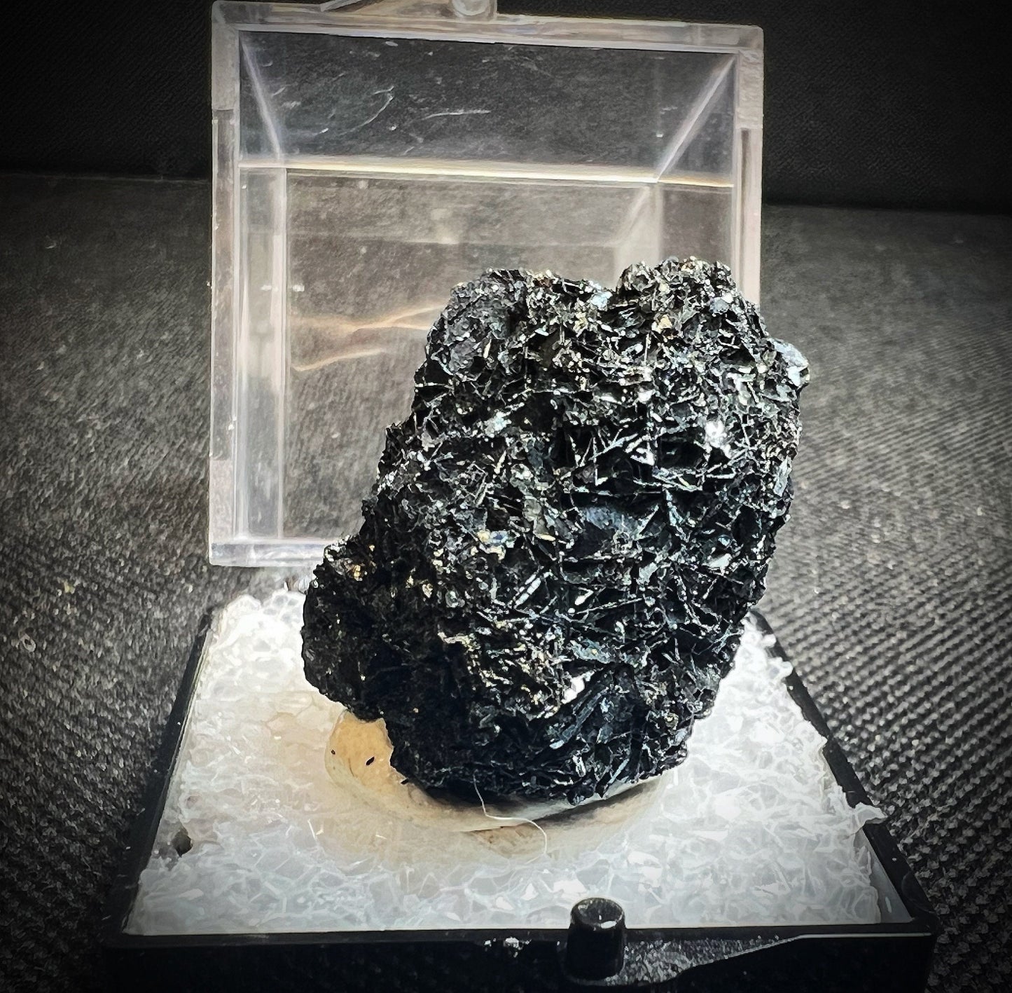 Covellite From Leonard Mine, Butte, Montana (Box Included) Collectors Piece, Home Décor