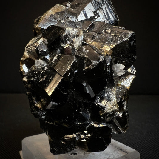 Cassiterite From Bolivia, Collectors Piece, Home Décor (Stand Included)