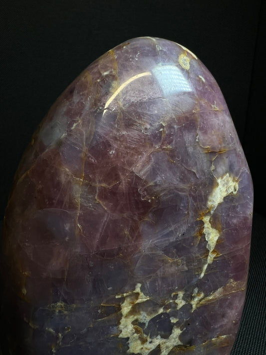 Natural Rare Polished Purple Quartz Freeform (New Find) From Madagascar- Home Decor