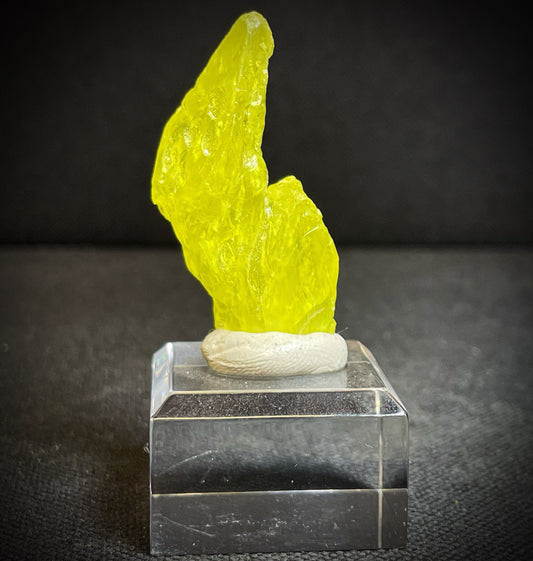Yellow Sulphur Crystal From Bolivia- Collectors Piece, Crystal, Mineral, Gift, Home Décor