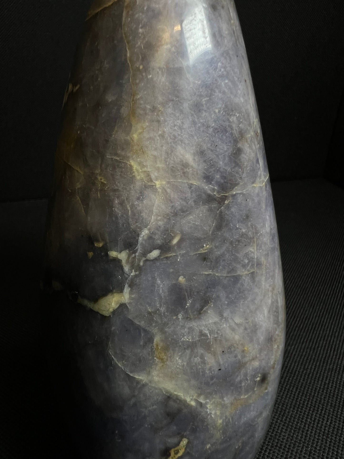 Natural Polished Purple Quartz Freeform (New Find) From Madagascar- Home Decor