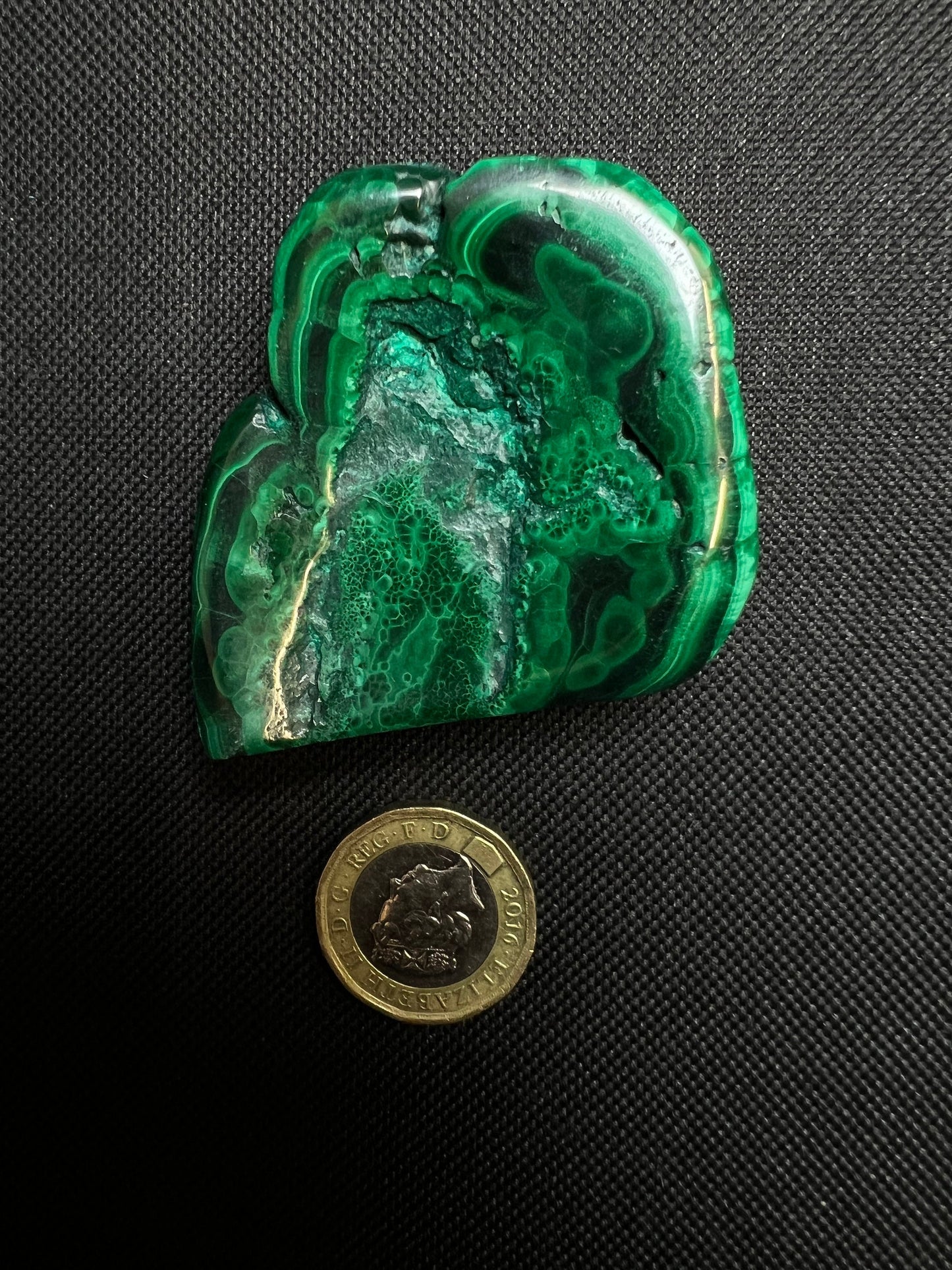 Polished Malachite Crystal- Crystal Healing, Home Decor, Gift