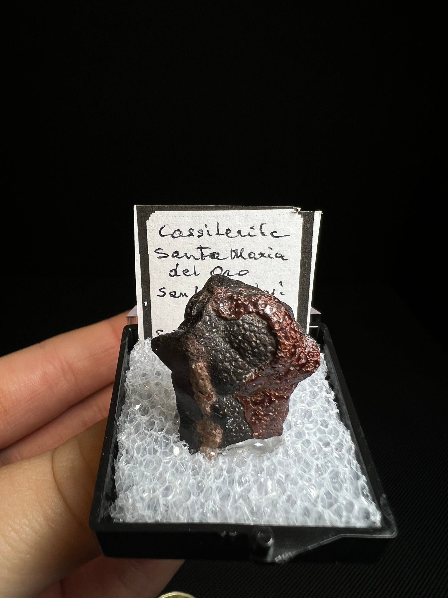 Cassiterite From Mexico- Box Included, Collectors Piece, Home Décor, Statement Piece