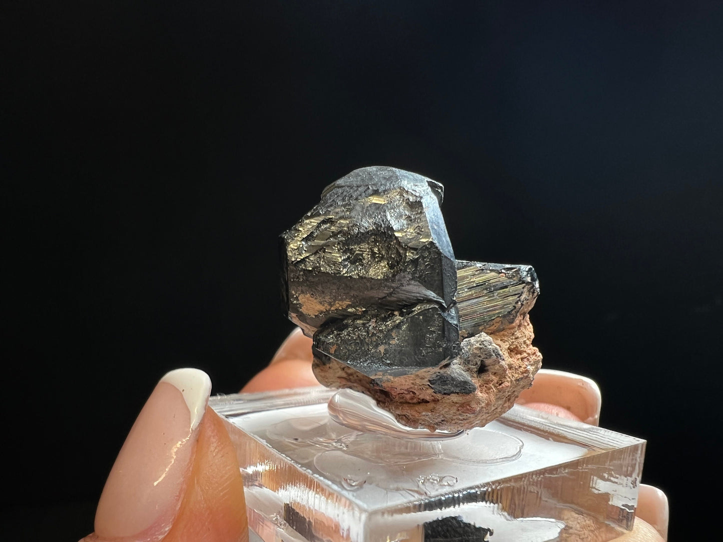 Hematite From N'chwaning Mine, Northern Cape, South Africa- Stand Included, Statement Piece, Collectors Piece