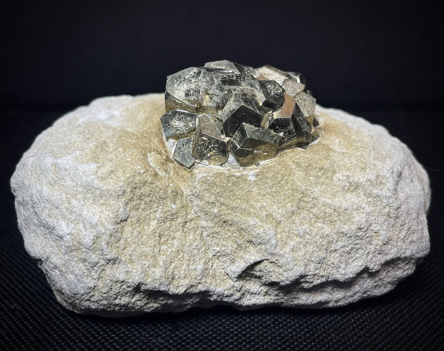 Pyrite In Matrix From Peru