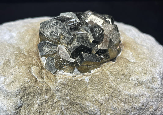 Pyrite In Matrix From Peru