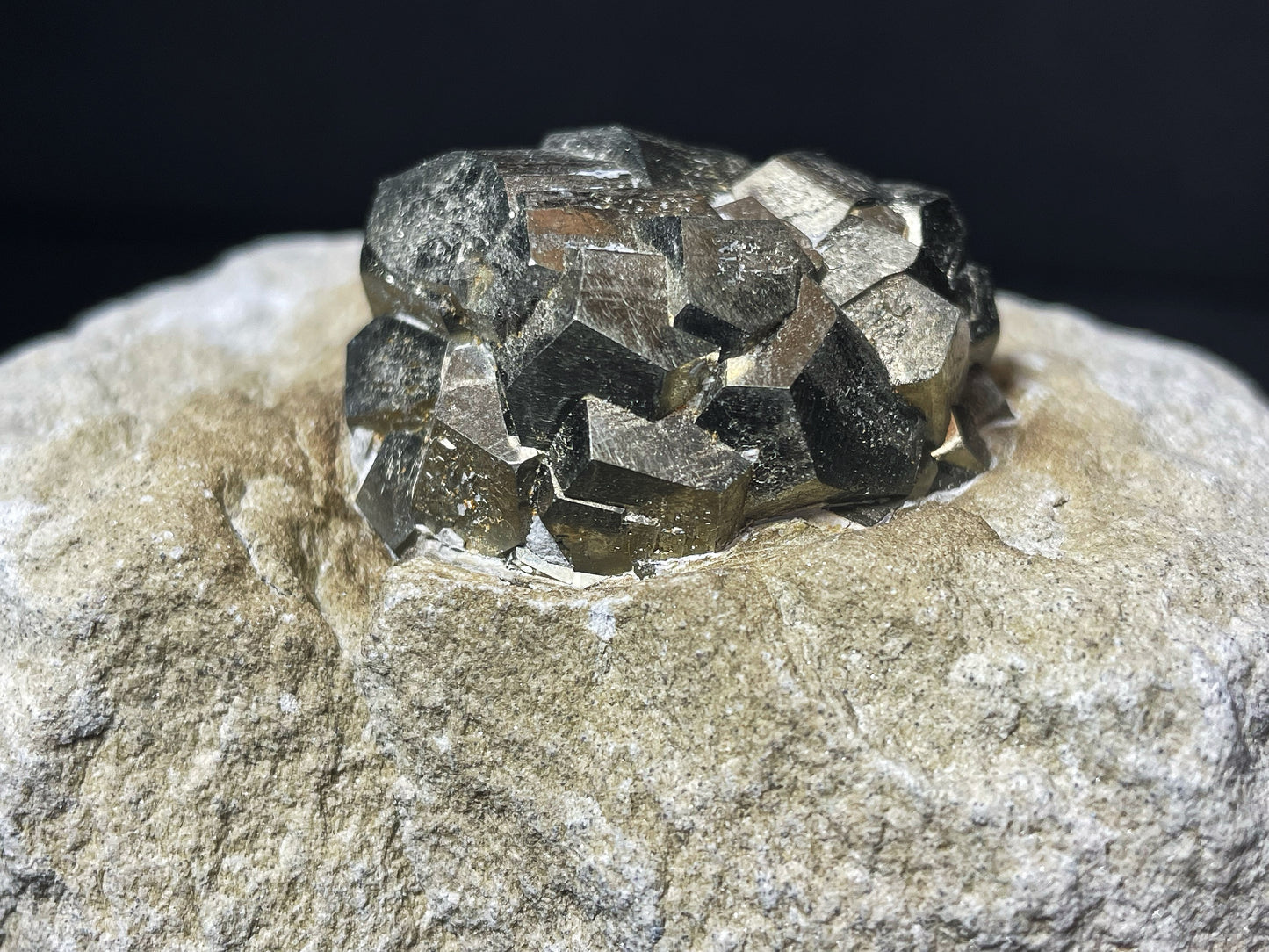 Pyrite In Matrix From Peru