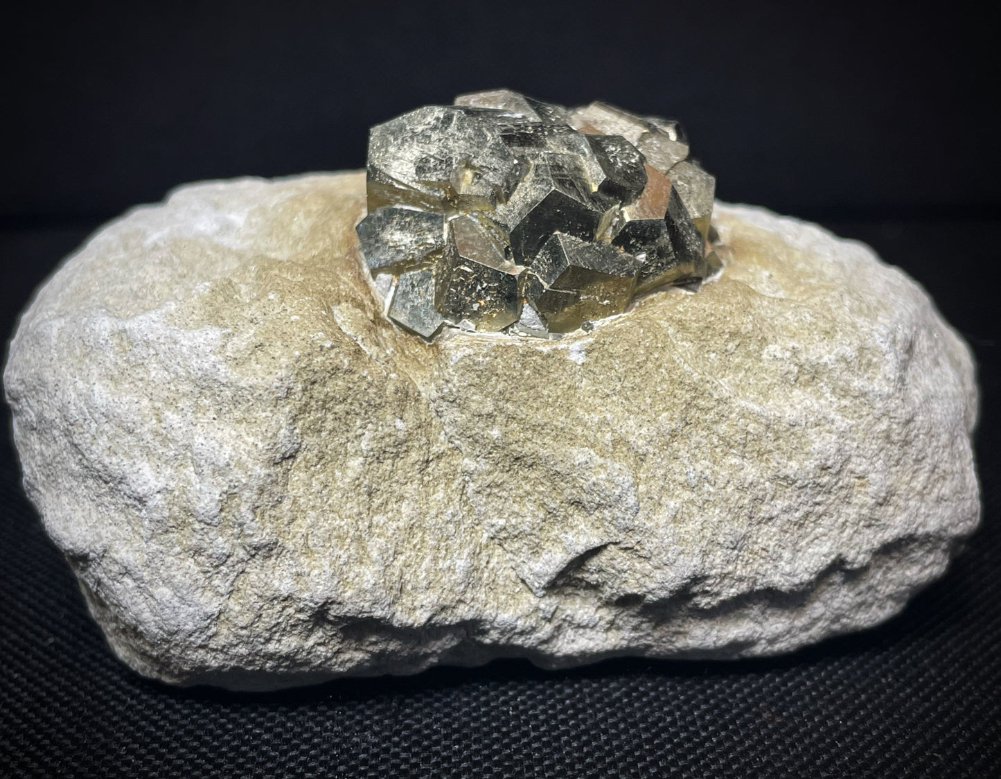 Pyrite In Matrix From Peru