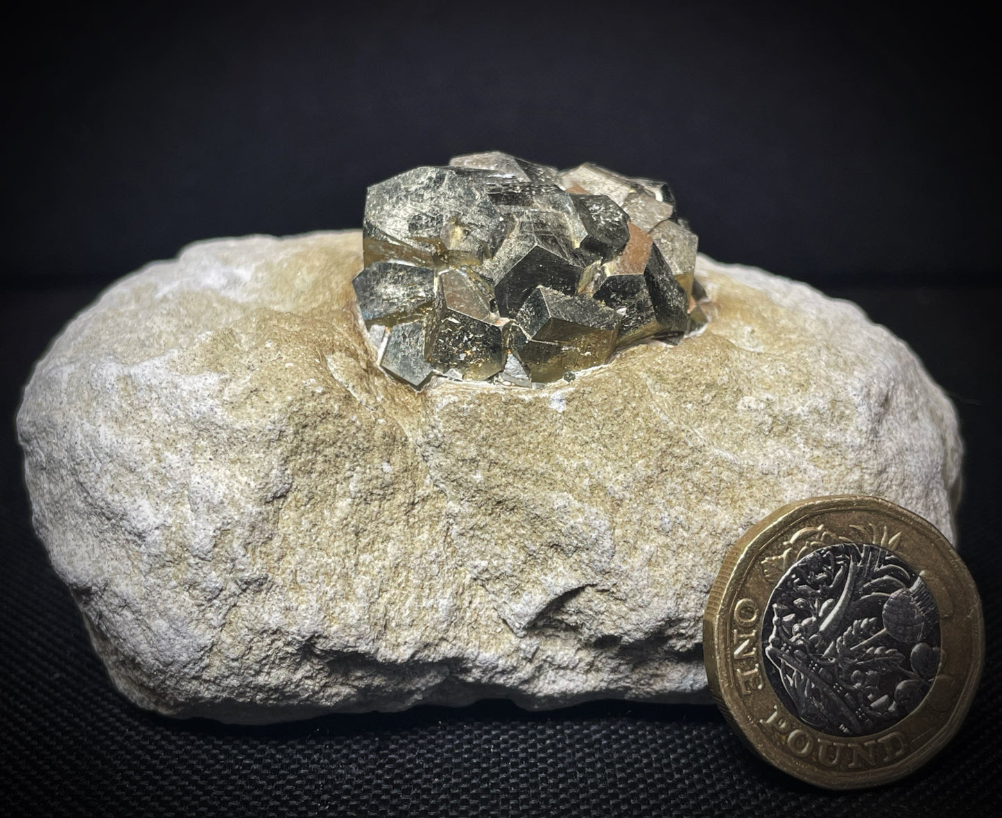 Pyrite In Matrix From Peru