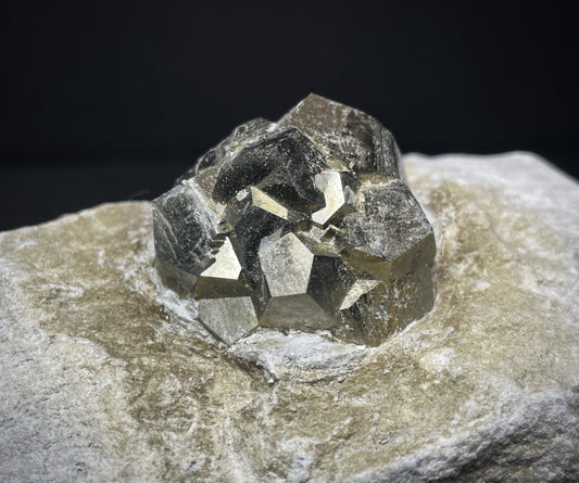 Pyrite In Matrix From Peru
