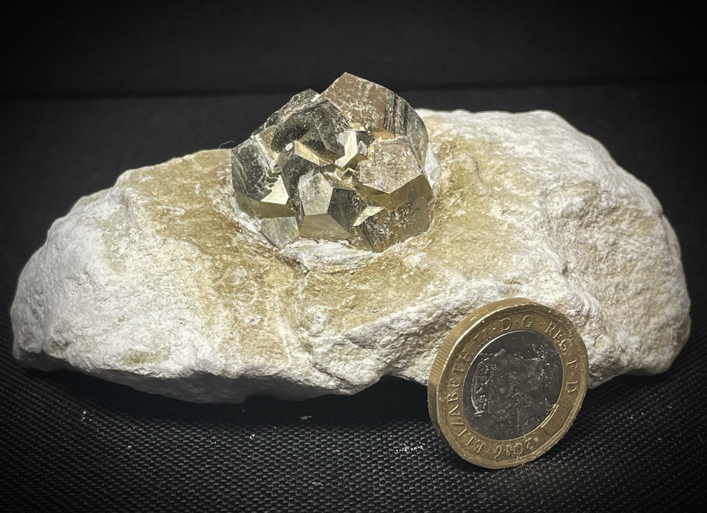 Pyrite In Matrix From Peru