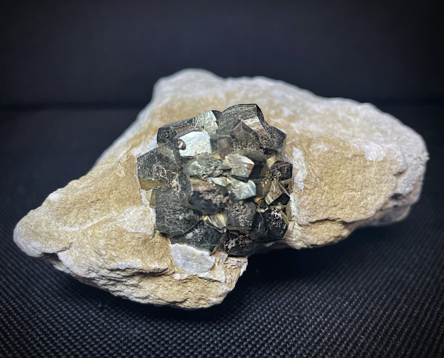 Pyrite In Matrix From Peru