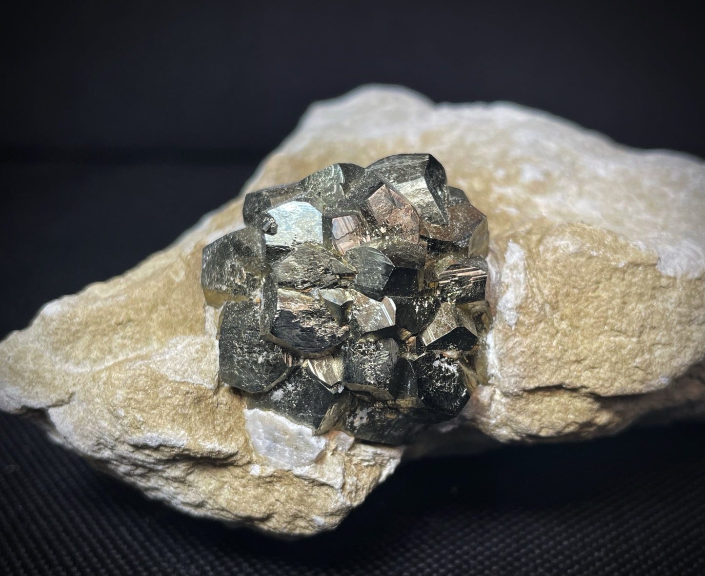 Pyrite In Matrix From Peru