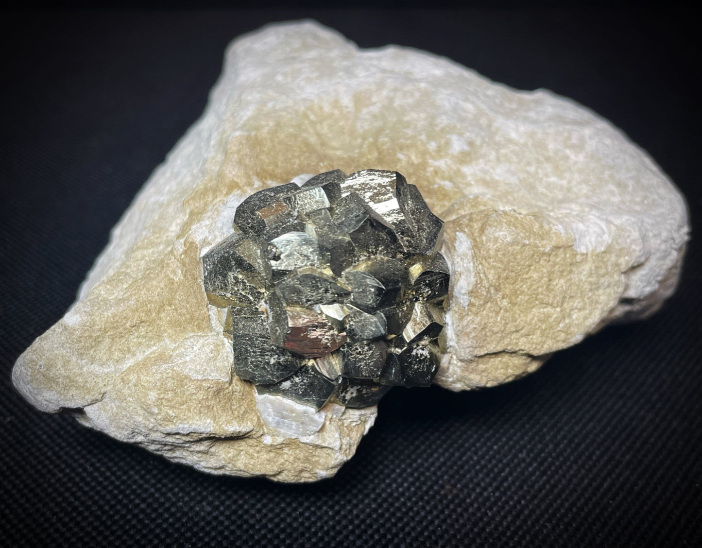 Pyrite In Matrix From Peru