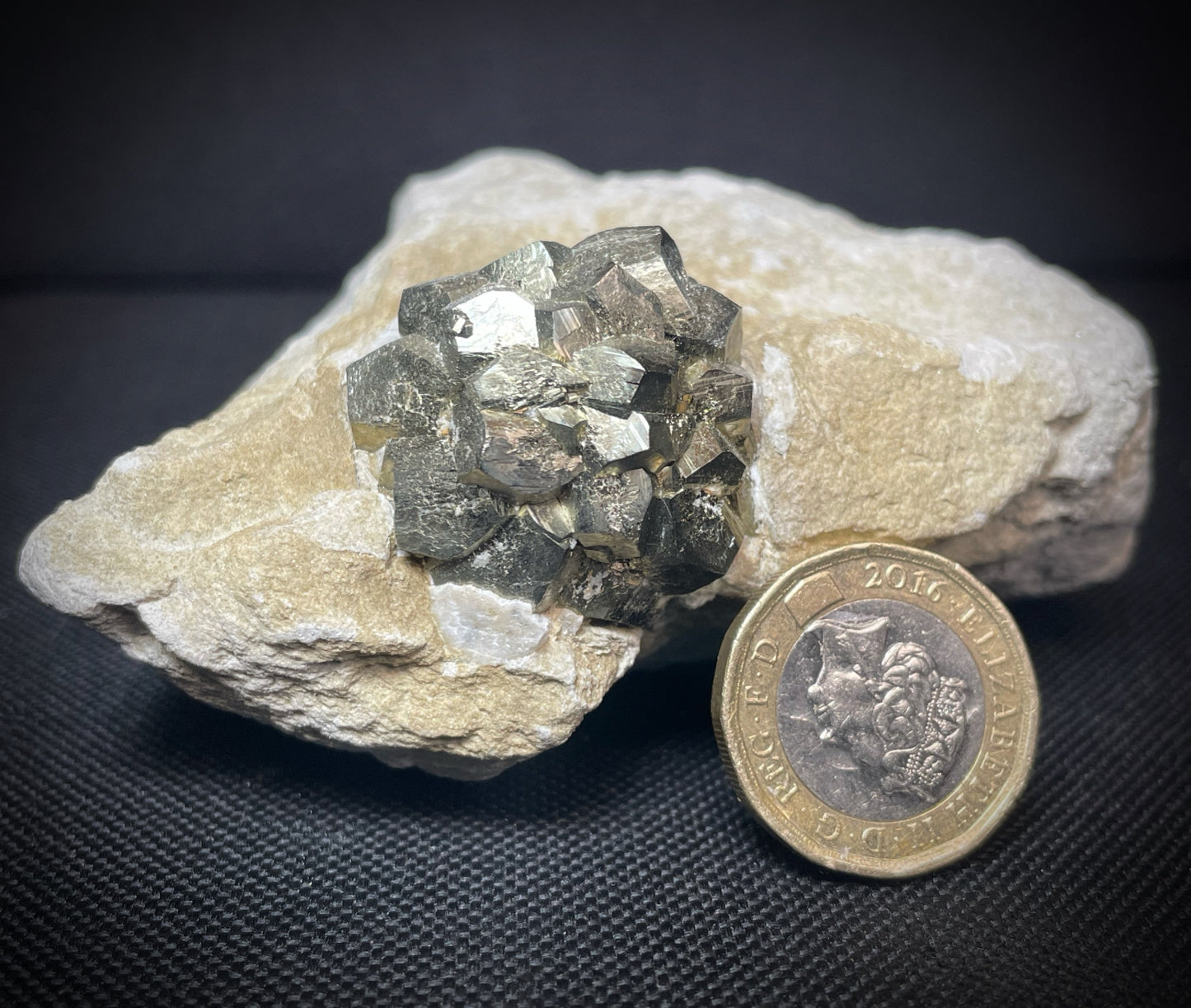 Pyrite In Matrix From Peru