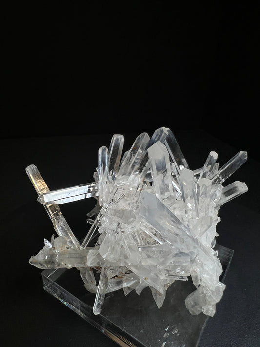 Pristine Clear Quartz Cluster From Cabiche, Boyaca, Columbia- Statement Piece, Crystal Healing, Collectors Piece