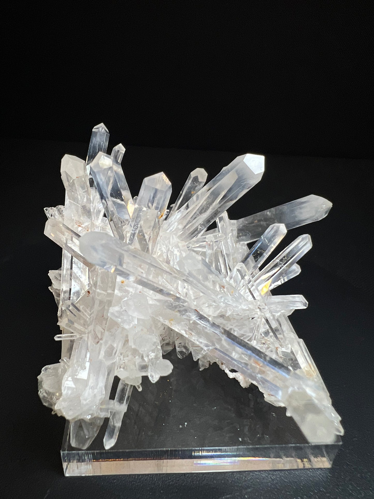 Pristine Clear Quartz Cluster From Cabiche, Boyaca, Columbia- Statement Piece, Crystal Healing, Collectors Piece