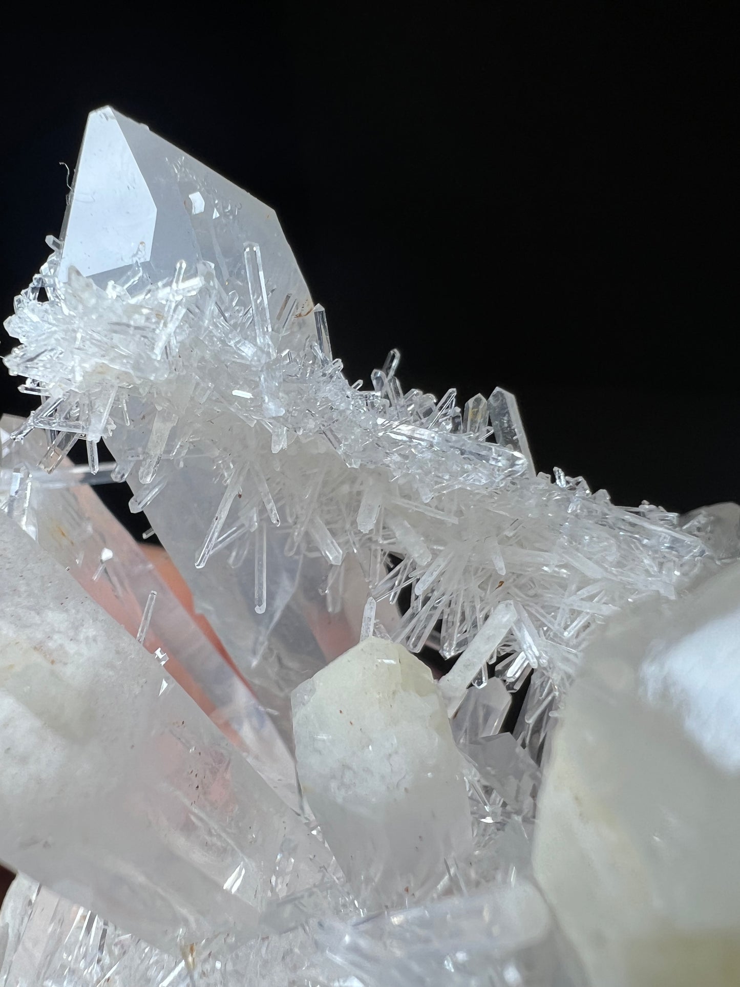 Amazing Formation of a Clear Quartz Cluster From Cabiche, Boyaca, Columbia- Statement Piece, Crystal Healing, Collectors Piece