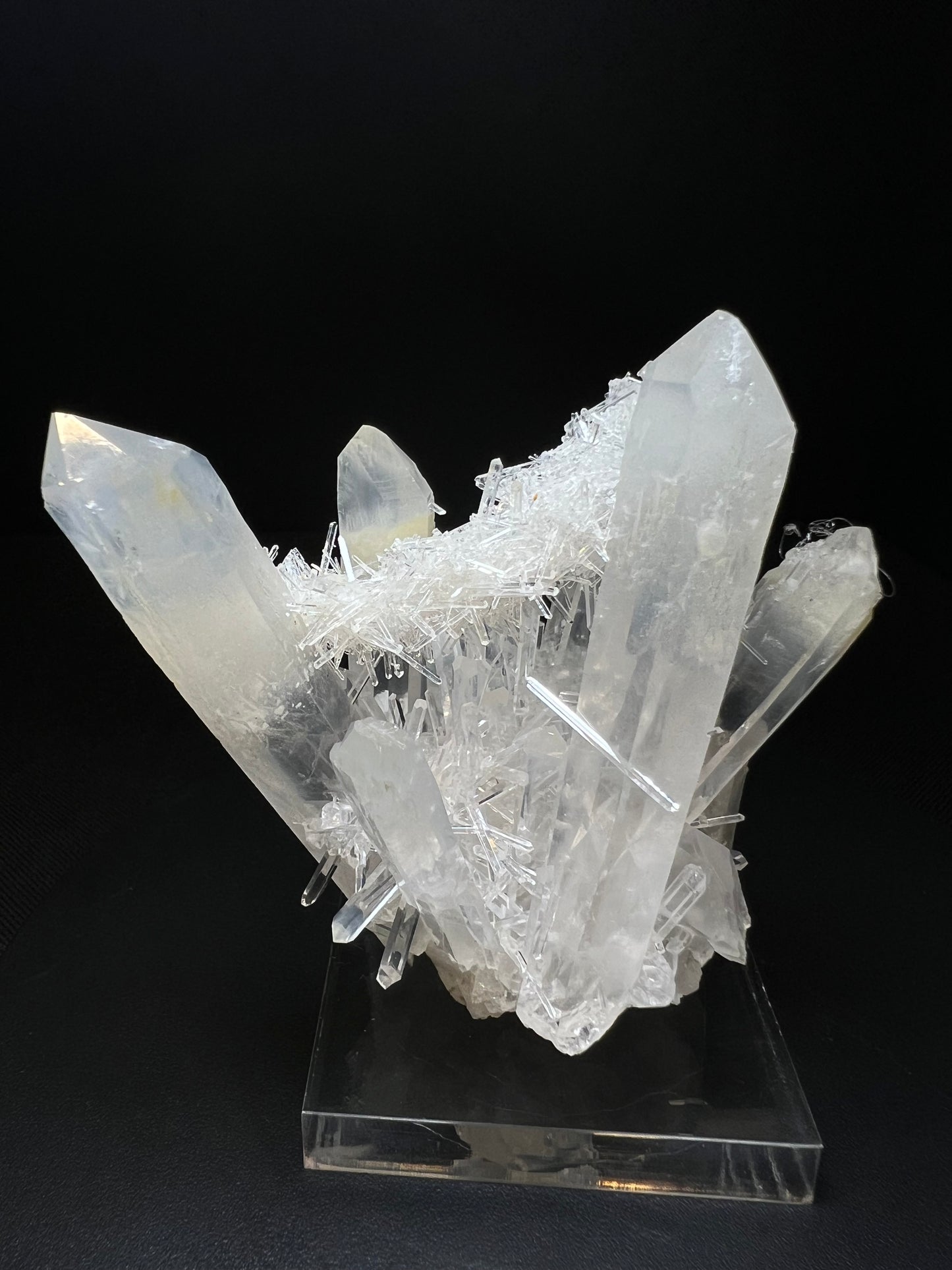 Amazing Formation of a Clear Quartz Cluster From Cabiche, Boyaca, Columbia- Statement Piece, Crystal Healing, Collectors Piece